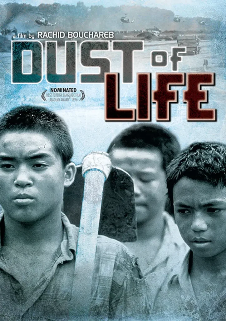 Poster from the film "Dust of Life" by Rachid Bouchareb