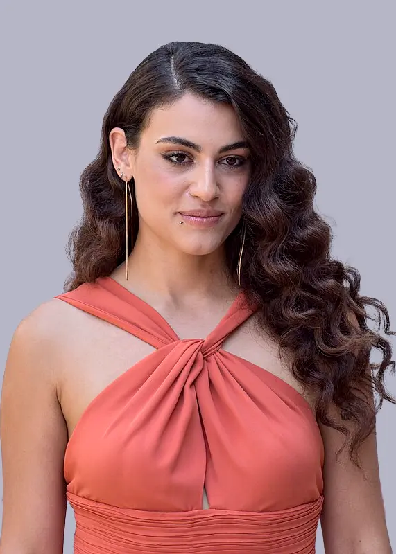 Manar Shehab, actrice du film "Les Chroniques d'Haïfa"