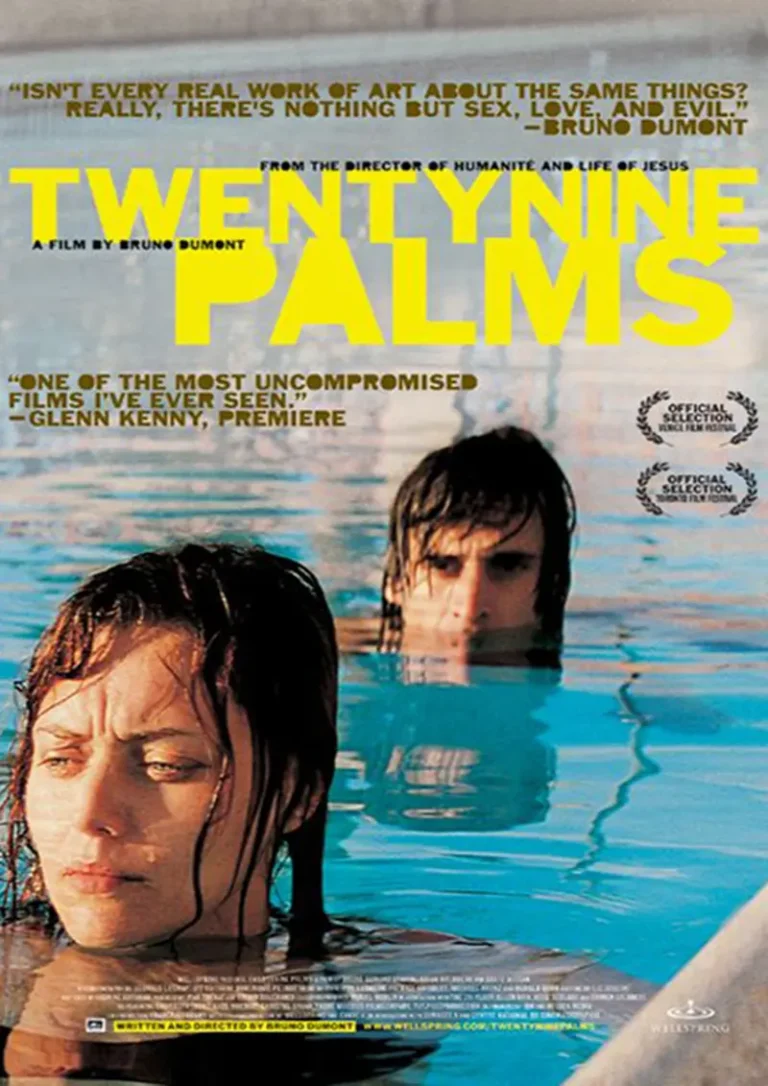 Poster from the film "Twentynine Palms" by Bruno Dumont
