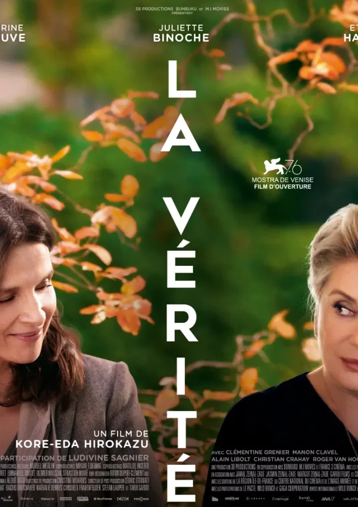 affiche du film " la vérité"