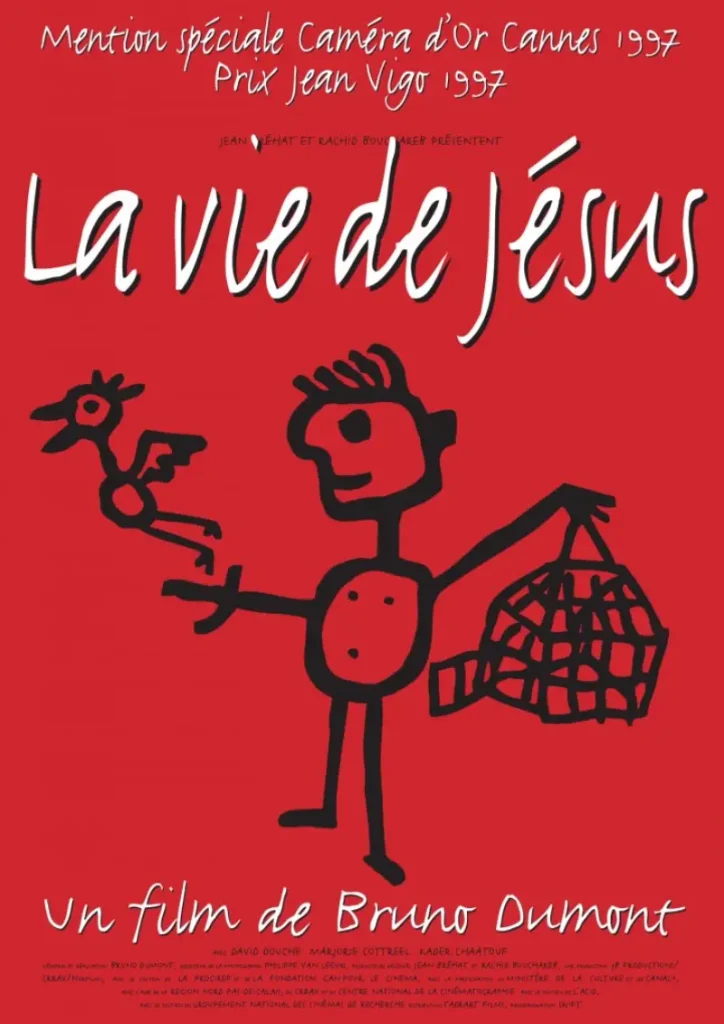 Affiche du film " la vie de jesus"