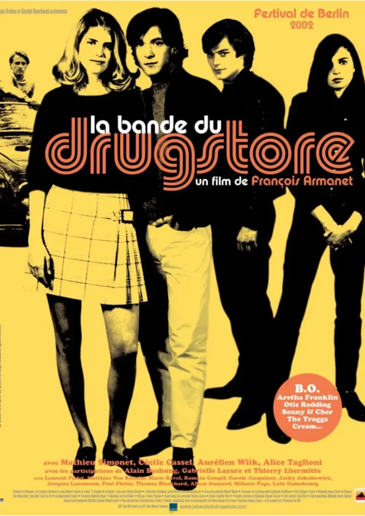 Affiche du film " La bande du Drugstore"